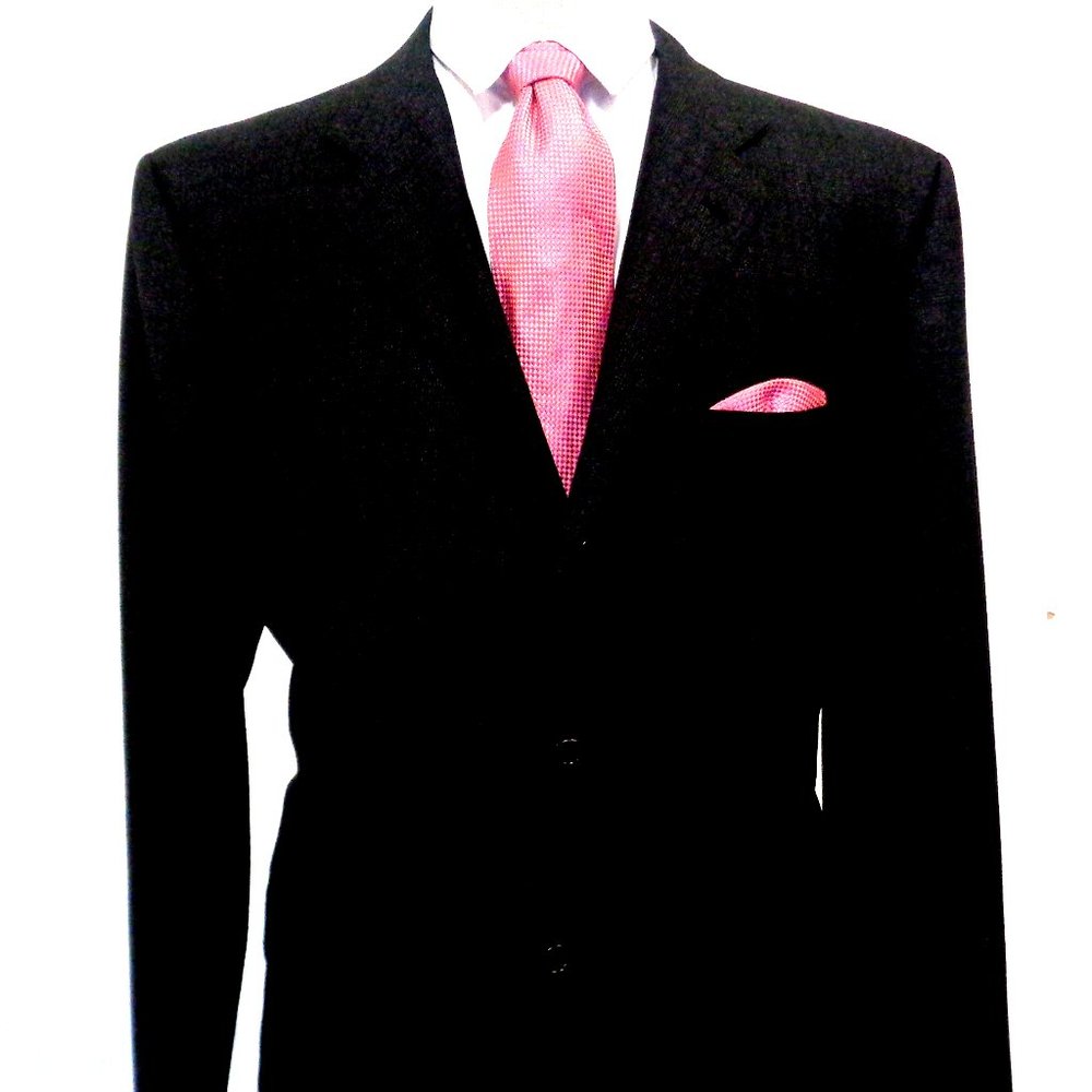 KITON NAPOLI FOR NEIMAN MARCUS MEN SUIT 100% WOOL SIZE 46R